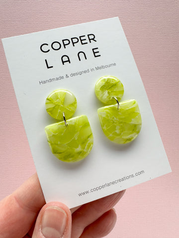 Jada Dangle Earrings - Citrus
