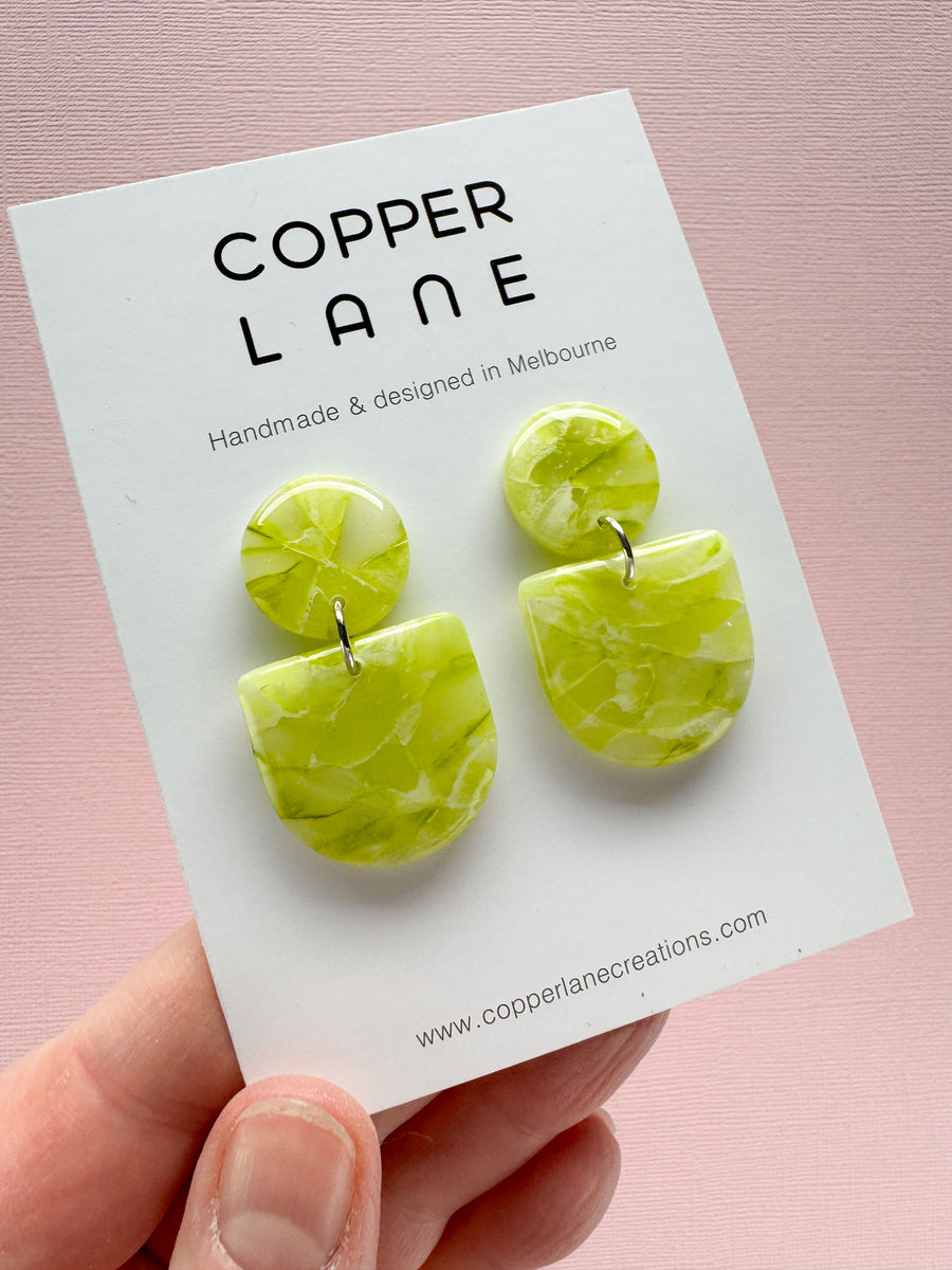 Jada Dangle Earrings - Citrus