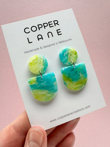 Jada Dangle Earrings - Citrus Mix